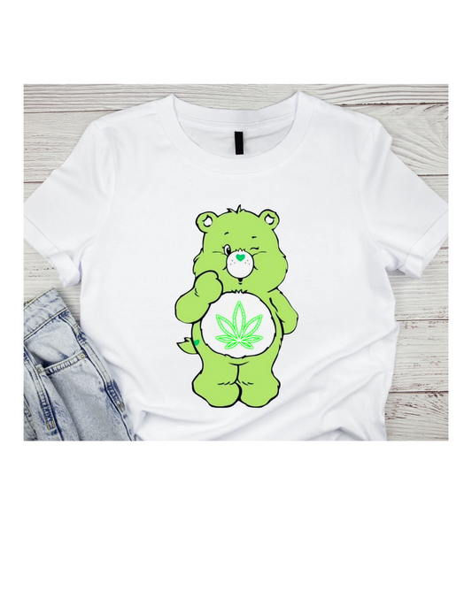 Smoking Green Bear